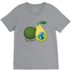 vegan world V-Neck Tee
