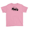 mercedes benz w126 Youth Tee