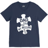dad   you are my missing piece V-Neck Tee