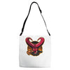 lil hellboy Adjustable Strap Totes