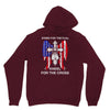 stand for the flag kneel for the cross Unisex Hoodie