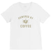 powered by coffee V-Neck Tee