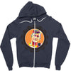 neymar ball Zipper Hoodie