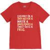 natural queens rock V-Neck Tee