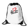 be mine valentine Drawstring Bags