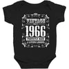 vintage made in 1966 perfectly aged a living legend Baby Bodysuit