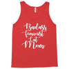 badass feminist cat mom Tank Top