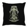type 2 dia bad ass Throw Pillow