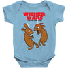 wiener wars dachshund dogs Baby Onesie