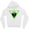 BACK TO DOWN Zipper Hoodie