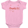 i'm on santa's naughty list Baby Onesie