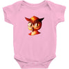 brid funny logo Baby Bodysuit