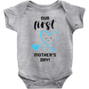 Our First Mother's Day! Baby Boy Baby Bodysuit