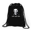 can't adult today Drawstring Bags