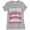 They Call Me Aunt Partner in Crime Ladies Fitted T-Shirt