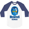 memphis kings 3/4 Sleeve Shirt