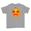 frightened jack o lantern Youth Tee