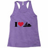 i love jet ski racing Racerback Tank