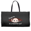 September Peeking Out Baby Boy Weekender Totes