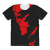 hellboy comic superhero cool All Over Women's T-shirt