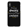 throw donuts iPhoneX