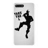 fortnite take the L black logo iPhone 7 Plus Case