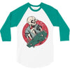 skullboarding 3/4 Sleeve Shirt