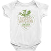 green dragon lager Baby Bodysuit