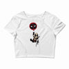 mouth the merc (x force version) Crop Top
