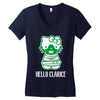 hello clarice Women's V-Neck T-Shirt