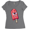 es smile Women's Triblend Scoop T-shirt