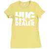 hug dealer love Ladies Fitted T-Shirt
