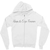 keeps its edge forever Zipper Hoodie
