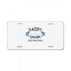 daddy shark doo doo doo License Plate