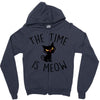 Meow Zipper Hoodie