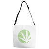 cannabis finger printing Adjustable Strap Totes