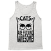 cats are fucking awesome Tank Top