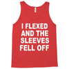 i flexed and the sleeves fell off Tank Top