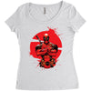 deadpool chimichanga Women's Triblend Scoop T-shirt