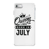 Queens Are Born In July iPhone 7 Case