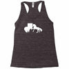b&auml;r vs einhor  funny Racerback Tank