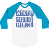 wake me for meals 3/4 Sleeve Shirt