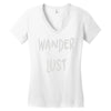 wanderlust Women's V-Neck T-Shirt