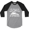 all aboard hot mess express train 3/4 Sleeve Shirt