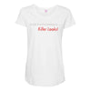 killer looks Maternity Scoop Neck T-shirt