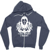marvel comic god of mischeif thor unisex Zipper Hoodie