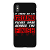 please drag across the finish line iPhoneX