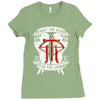 Fight The Dead Fear The Living Ladies Fitted T-Shirt