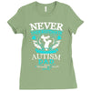 autism dad Ladies Fitted T-Shirt