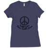 Peace (a246) Ladies Fitted T-Shirt